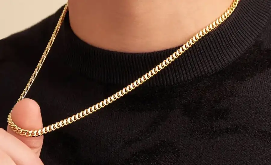 men gold chains